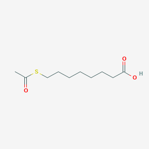 molecular formula C10H18O3S B14227026 8-(Acetylsulfanyl)octanoic acid CAS No. 503564-61-2