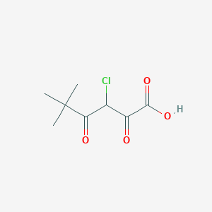 Hexanoic acid, 3-chloro-5,5-dimethyl-2,4-dioxo-