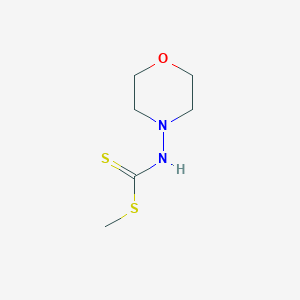 molecular formula C6H12N2OS2 B14227066 Methyl morpholin-4-ylcarbamodithioate CAS No. 717876-08-9