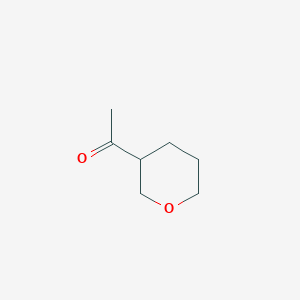 molecular formula C7H12O2 B1422707 1-(氧杂环-3-基)乙-1-酮 CAS No. 1443981-45-0