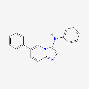 N,6-Diphenylimidazo[1,2-a]pyridin-3-amine