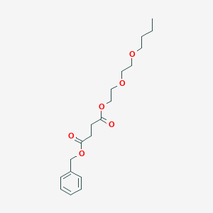 Benzyl 2-(2-butoxyethoxy)ethyl butanedioate