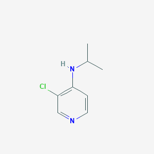 molecular formula C8H11ClN2 B14227115 3-Chloro-N-(propan-2-yl)pyridin-4-amine CAS No. 823189-19-1