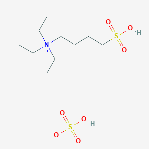 N,N,N-Triethyl-4-sulfobutan-1-aminium hydrogen sulfate