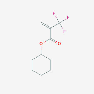 2-Propenoic acid, 2-(trifluoromethyl)-, cyclohexyl ester