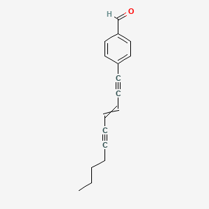 4-(Dec-3-ene-1,5-diyn-1-yl)benzaldehyde