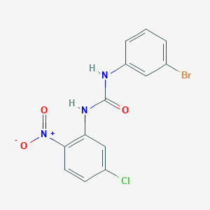 1-(3-Bromophenyl)-3-(5-chloro-2-nitrophenyl)urea