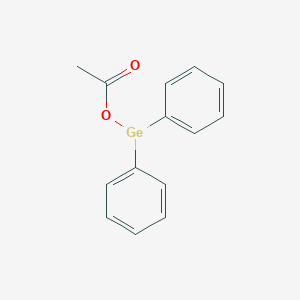 molecular formula C14H13GeO2 B14227178 CID 78068289 