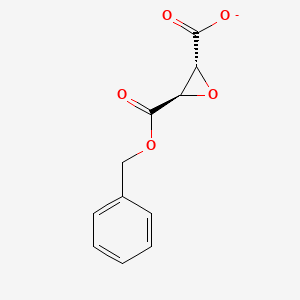 (2R,3R)-3-phenylmethoxycarbonyloxirane-2-carboxylate