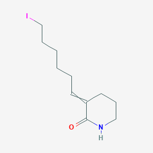 3-(6-Iodohexylidene)piperidin-2-one