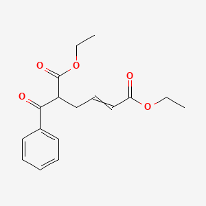 Diethyl 5-benzoylhex-2-enedioate