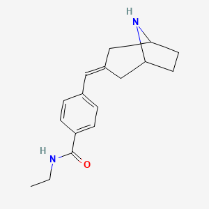 4-[(8-Azabicyclo[3.2.1]octan-3-ylidene)methyl]-N-ethylbenzamide