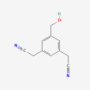 2,2'-[5-(Hydroxymethyl)-1,3-phenylene]diacetonitrile