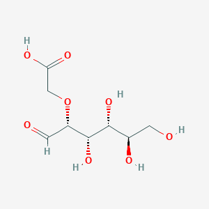 molecular formula C8H14O8 B1422732 单-O-羧甲基葡萄糖 CAS No. 95350-40-6