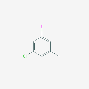 molecular formula C7H6ClI B1422733 3-Chloro-5-iodotoluene CAS No. 116632-43-0