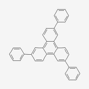 molecular formula C36H24 B14227333 2,6,10-Triphenyltriphenylene CAS No. 763122-65-2