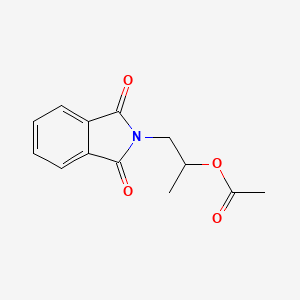 1-(1,3-Dioxo-1,3-dihydro-2H-isoindol-2-yl)propan-2-yl acetate