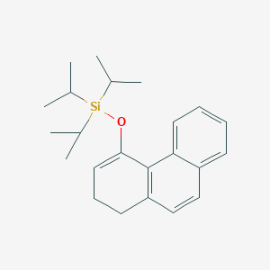 [(1,2-Dihydrophenanthren-4-yl)oxy]tri(propan-2-yl)silane