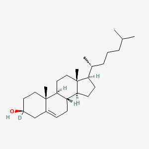 molecular formula C27H46O B1422740 Cholesterol-3-D1 CAS No. 51467-57-3