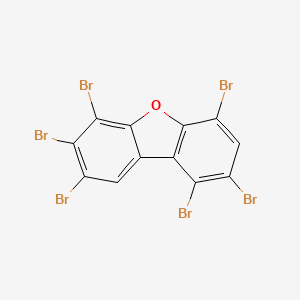 1,2,4,6,7,8-Hexabromo-dibenzofuran