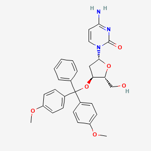 3'-O-[Bis(4-methoxyphenyl)(phenyl)methyl]-2'-deoxycytidine