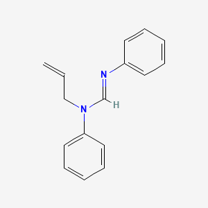 N,N'-Diphenyl-N-prop-2-en-1-ylmethanimidamide