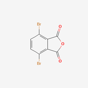 molecular formula C8H2Br2O3 B1422757 3,6-二溴邻苯二甲酸酐 CAS No. 25834-16-6