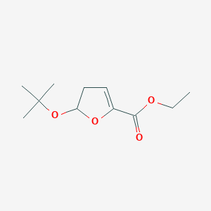 Ethyl 5-tert-butoxy-4,5-dihydrofuran-2-carboxylate