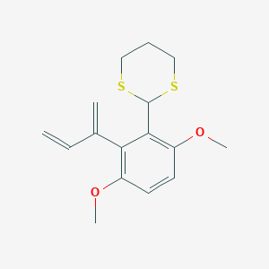 2-[2-(Buta-1,3-dien-2-yl)-3,6-dimethoxyphenyl]-1,3-dithiane