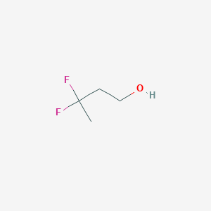 molecular formula C4H8F2O B1422760 3,3-Difluorobutan-1-ol CAS No. 858359-36-1