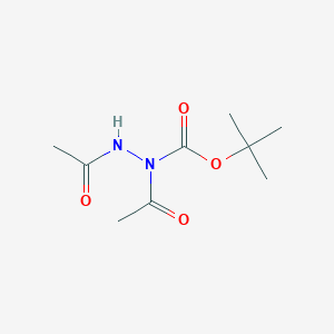 tert-Butyl 1,2-diacetylhydrazine-1-carboxylate