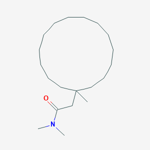 N,N-Dimethyl-2-(1-methylcyclopentadecyl)acetamide