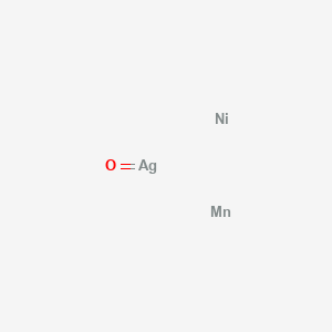 molecular formula AgMnNiO B14227822 Manganese;nickel;oxosilver CAS No. 830358-64-0