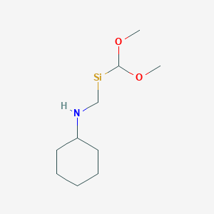 molecular formula C10H21NO2Si B14227827 CID 66589095 