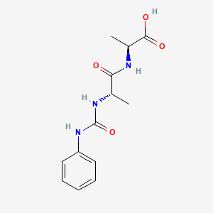 N-(Phenylcarbamoyl)-L-alanyl-L-alanine