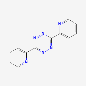 1,2,4,5-Tetrazine, 3,6-bis(3-methyl-2-pyridinyl)-