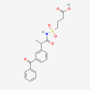 molecular formula C20H21NO6S B14227883 Agn-PC-007ssr CAS No. 792955-16-9