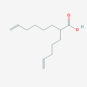 molecular formula C13H22O2 B14227887 7-Octenoic acid, 2-(4-pentenyl)- CAS No. 824431-34-7