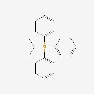 (Butan-2-yl)(triphenyl)silane