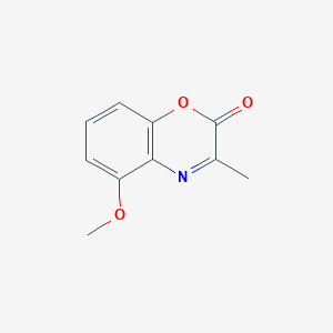 2H-1,4-Benzoxazin-2-one, 5-methoxy-3-methyl-