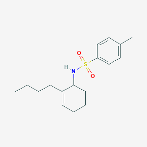 Benzenesulfonamide, N-(2-butyl-2-cyclohexen-1-yl)-4-methyl-