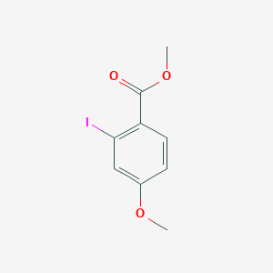 molecular formula C9H9IO3 B1422809 Methyl 2-iodo-4-methoxybenzoate CAS No. 54413-84-2