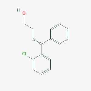 4-(2-Chlorophenyl)-4-phenylbut-3-en-1-ol