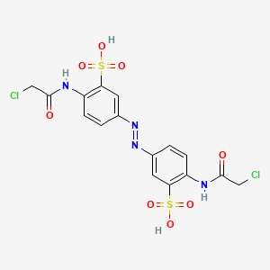 3,3'-(E)-Diazene-1,2-Diylbis{6-[(Chloroacetyl)amino]benzenesulfonic Acid}