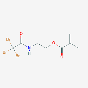 molecular formula C8H10Br3NO3 B14228139 2-(2,2,2-Tribromoacetamido)ethyl 2-methylprop-2-enoate CAS No. 503047-34-5