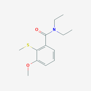 N,N-Diethyl-3-methoxy-2-(methylsulfanyl)benzamide