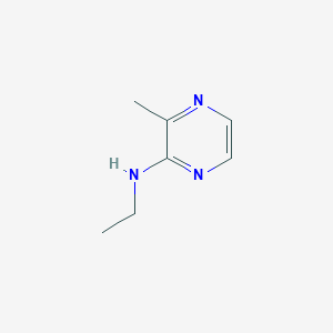 molecular formula C7H11N3 B1422815 N-ethyl-3-methylpyrazin-2-amine CAS No. 1490918-53-0