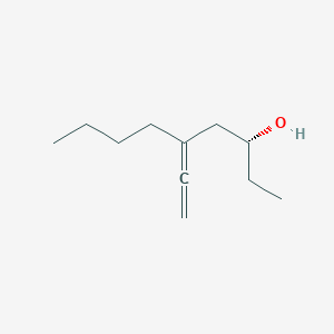 molecular formula C11H20O B14228170 (3R)-5-Ethenylidenenonan-3-OL CAS No. 821783-00-0