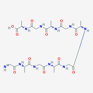 Glycyl-L-alanylglycyl-L-alanylglycyl-L-alanylglycyl-L-alanylglycyl-L-alanine