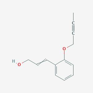 3-{2-[(But-2-yn-1-yl)oxy]phenyl}prop-2-en-1-ol